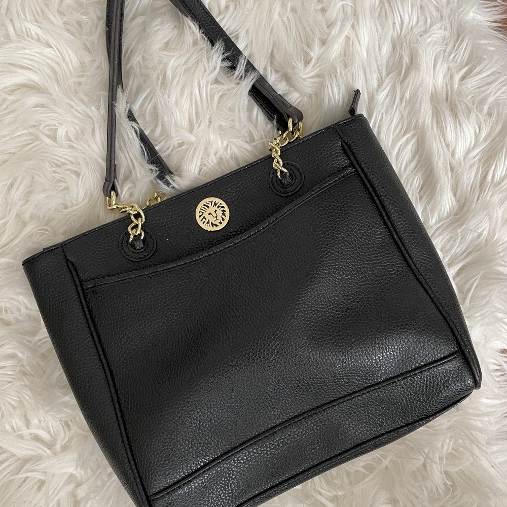 Anne Klein Black Shoulder Bag